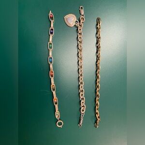 Bracelet Set of 3 sterling silver